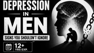 Depression in Men: Signs You Shouldn’t Ignore | 12+ Yrs Exp.