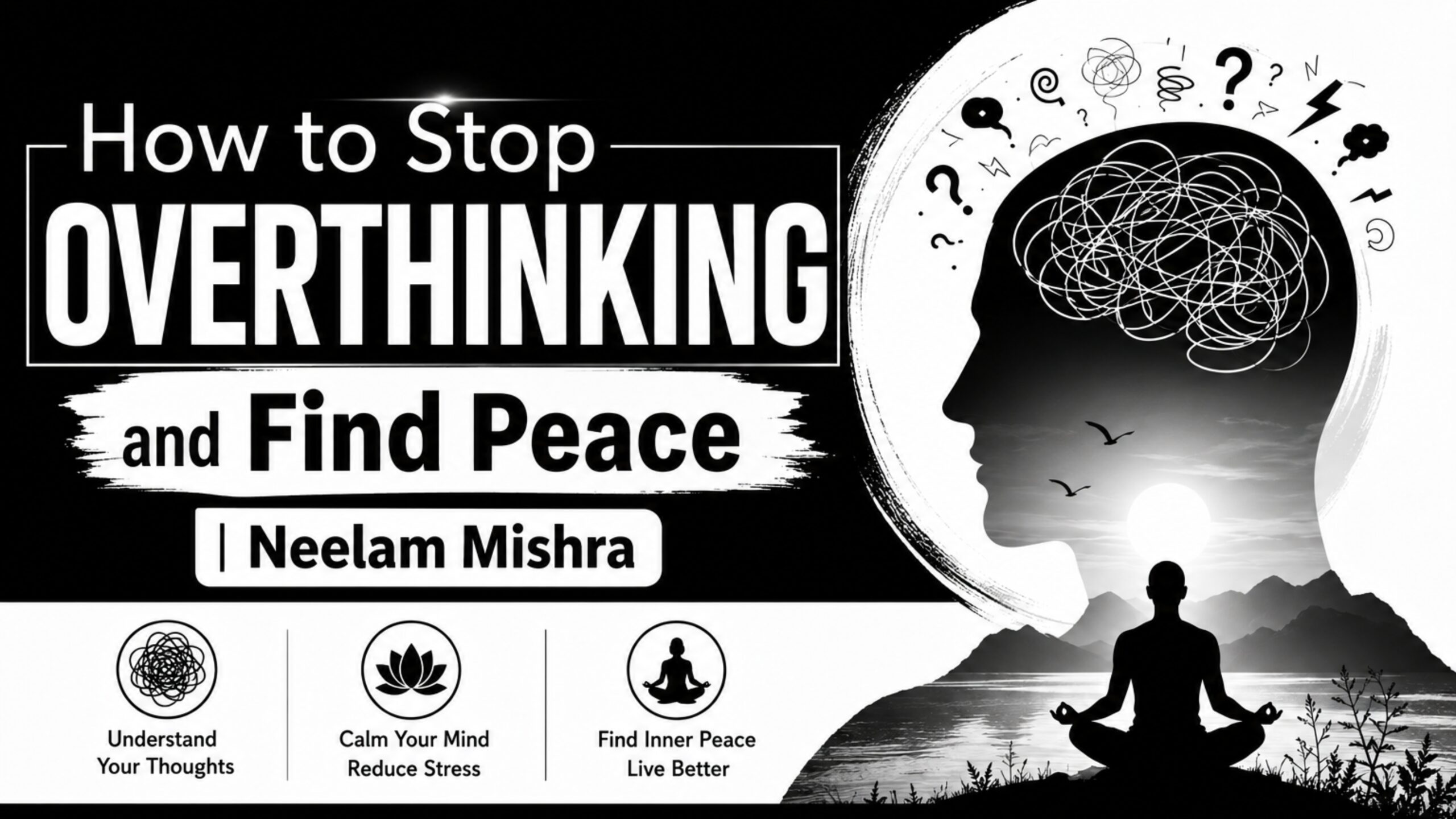 how to stop overthinking