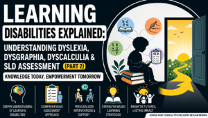 Learning Disabilities Explained: Understanding Dyslexia, Dysgraphia, Dyscalculia & SLD Assessment (Part 2)